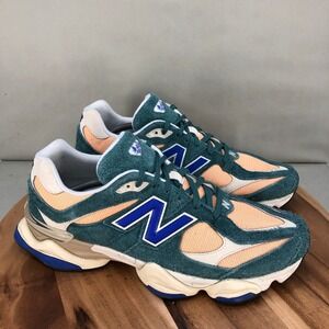 New Balance 9060 'New Spruce Purple' Sneakers Suede Mesh Mens Size 13 D Shoes
